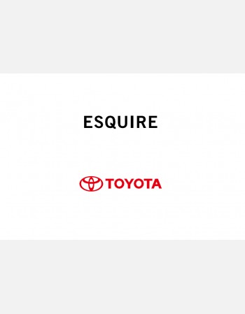 toyota esquire hybrid  2014-2015 owners manual in english